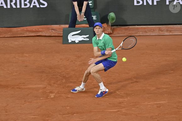 Match "Jannik Sinner - Andrey Rublev (6-1, 6-3, 6-4)" lors des Internationaux de France de Tennis de Roland Garros 2025. Paris, le 2 juin 2025.
© Chryslene Caillaud / PsnewZ / Bestimage