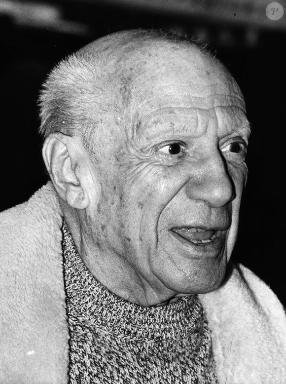 Le 21 mai 1971 - Paris, France - Le célèbre peintre, sculpteur et graphiste espagnol PABLO PICASSO (1881-1973) a vécu dans un château à Vauvenarques, en France, pendant la majeure partie de sa vie.  (Crédit image : ? Keystone Press Agency/ZUMA Press Wire)