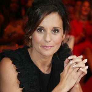 Faustine Bollaert sur le plateau de l'émission "Le plus grand cabaret du monde" à La Plaine Saint-Denis le 5 septembre 2017.
© Bahi/Bestimage