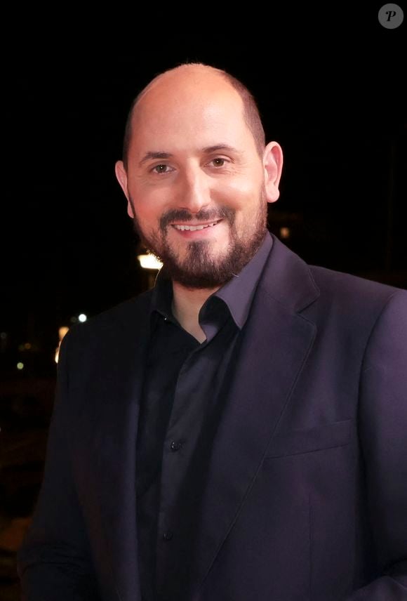 Exclusif - Karim Rissouli pose en marge de l'émission "C ce Soir" lors du 77ème Festival International du Film de Cannes le 23 mai 2024. © Jack Tribeca / Bestimage