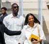 Ce même jour, leur fille aînée prénommée Selly a soufflé sa 24ème bougie !

Omar Sy et sa fille Selly - Sorties du défilé de mode Homme printemps-été 2023 Louis Vuitton dans la cour Carrée du Louvre à Paris, France, le 23 juin 2022. © Veeren-Clovis/Bestimage