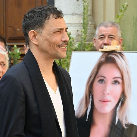 Steevy Boulay - Sorties des obsèques de Loana Petrucciani dans la cathédrale Sainte-Réparate à Nice le 10 avril 2026. L'ancienne star de téléréalité a été retrouvée morte dans son appartement niçois par les autorités, le 25 mars dernier. © Bruno Bebert/Bestimage