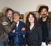 Et de leur présenter une autre facette de sa personnalité !
Exclusif - Bruno Debrandt, Pascal Légitimus, Sambre Rouillon, Etienne Saldes - Pascal Legitimus célèbre ses cinquante ans de carrière et présente une exposition photographique de son travail sur les coquillages au Studio Design Center à Paris le 24 mars 2025.
© Jeremy Melloul / Bestimage