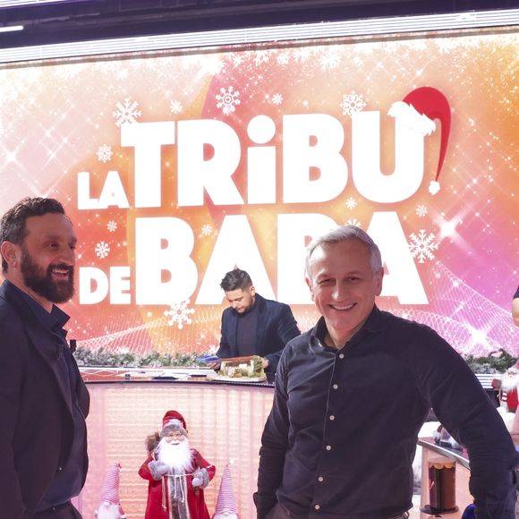 Exclusif - Cyril Hanouna, Lionel Stan sur le plateau de l'émission "Touche pas à mon poste" (TPMP) diffusée en direct sur C8 le 17 décembre 2024.

© Jack Tribeca / Bestimage