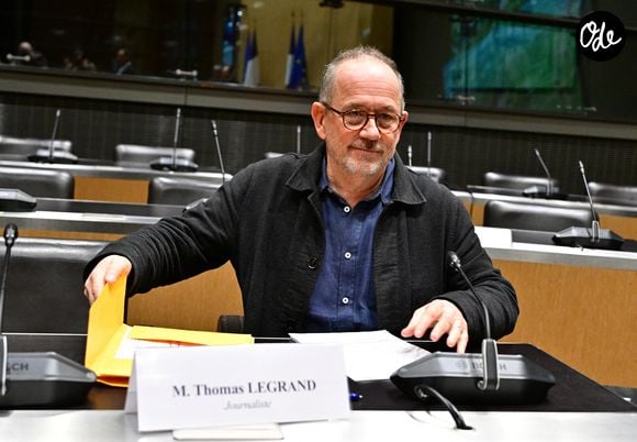 "La réponse de la présidence de Radio France, un an après la polémique, aura été mon invisibilisation totale et durable de l’antenne", a notamment écrit l'éditorialiste

Thomas Legrand est auditionné par la commission d'enquête sur l'audiovisuel public à l'Assemblée nationale à Paris, France, le 18 décembre 2025. © Christian Liewig/Bestimage