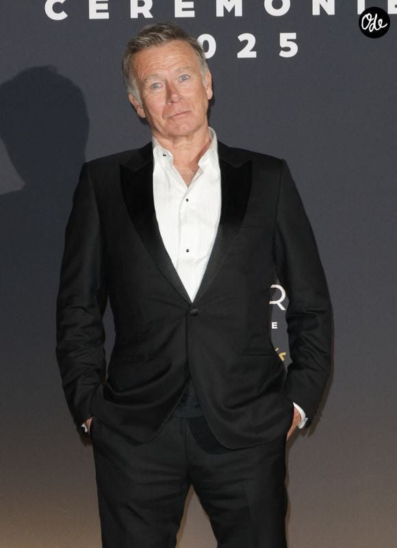 Franck Dubosc au photocall du dîner de la 50ème édition de la cérémonie des César au Fouquet's à Paris, France, le 28 février 2025. © Coadic Guirec/Bestimage