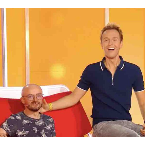 Vincent, champion de "Tout le monde veut prendre sa place" avec Cyril Féraud
Crédit : Tout le monde veut prendre sa place / France 2
