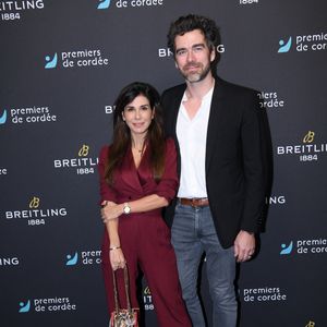 Exclusif - Reem Kherici et son ex compagnon Gilles Lemaire - Dîner de charité Breitling à la Samaritaine pour l’association "Premiers de Cordée" à Paris le 14 novembre 2022. 

© Rachid Bellak/Bestimage