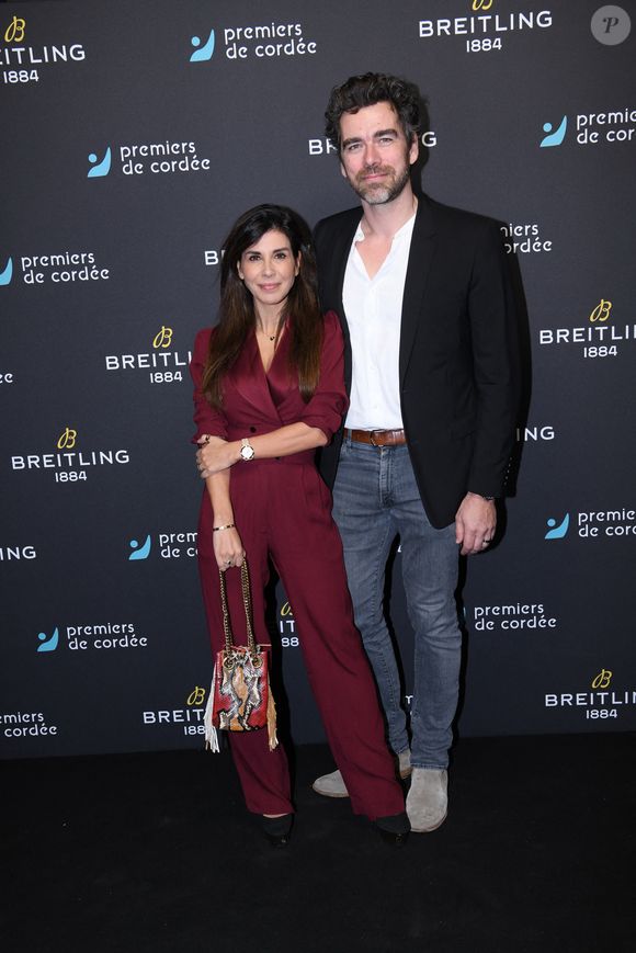 Exclusif - Reem Kherici et son ex compagnon Gilles Lemaire - Dîner de charité Breitling à la Samaritaine pour l’association "Premiers de Cordée" à Paris le 14 novembre 2022. 

© Rachid Bellak/Bestimage