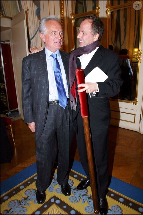 Philippe Labro avait repéré à la fin des années 1960 le tout jeune Fabrice Luchini

Philippe Labro et Fabrice Luchini au ministère de la culture en 2002

©RINDOFF-GUIREC / BESTIMAGE