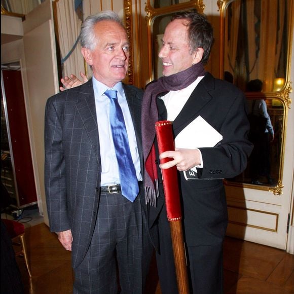 Philippe Labro avait repéré à la fin des années 1960 le tout jeune Fabrice Luchini

Philippe Labro et Fabrice Luchini au ministère de la culture en 2002

©RINDOFF-GUIREC / BESTIMAGE