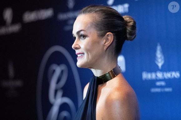 Laeticia Hallyday participe au Global Gift Gala à l'hôtel Georges V à Paris, France, le 05 octobre 2024. Photo par Aurore Marechal/ABACAPRESS.COM