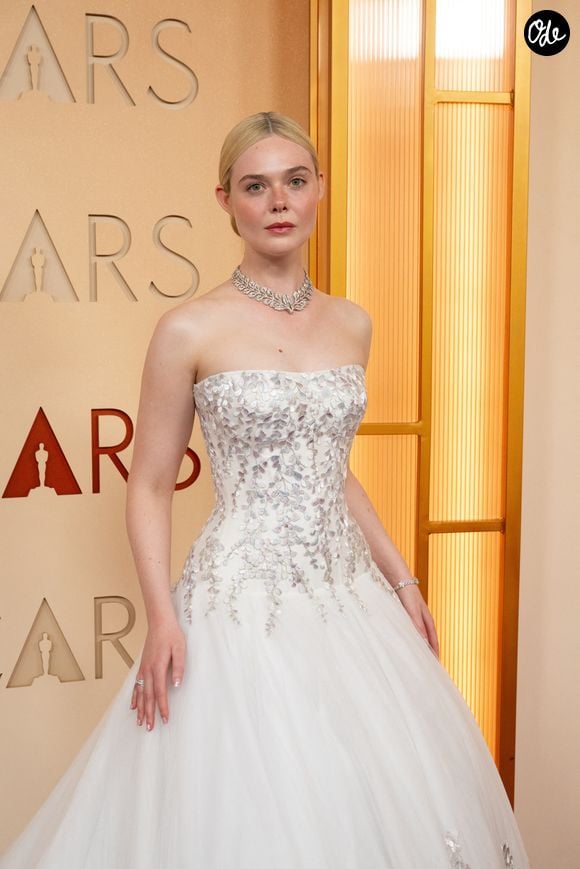 Elle Fanning sur le tapis rouge de la 98e des Oscars à Hollywood, le 15 Mars 2026. 

© Phil Mccarten/AMPAS via ZUMA Press Wire
