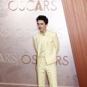 Timothée Chalamet - Photocall de la 97ème cérémonie des Oscars au cinéma Dolby à Los Angeles le 2 mars 2025. © Agence / Bestimage