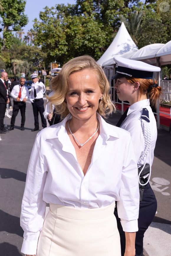Exclusif - Caroline Roux - Arrivées à la montée des marches du film « Triangle of Sadness (Sans filtre) » lors du 75ème Festival International du Film de Cannes. Le 21 mai 2022
© Unique Agency / Bestimage