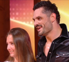 Le 25 avril, Manon était sur le plateau de "DALS" pour soutenir Florent Manaudou
Florent Manaudou et sa nièce Manon dans "Danse avec les stars" - capture d'écran TF1
