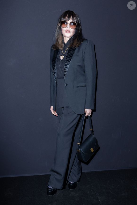 Isabelle Adjani - Photocall du défilé Lanvin Collection Femme Prêt-à-porter Printemps/Eté 2023 lors de la Fashion Week de Paris (PFW), France, le 3 octobre 2022. © Olivier BordeBestimage