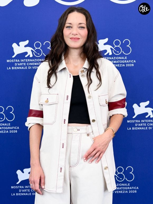 Marion Cotillard au Photocall de la Biennale College Cinema lors du 83ème Festival International du Film de Venise (Mostra), le 5 septembre 2026. © Alberto Terenghi/IPA via ZUMA Press / Bestimage