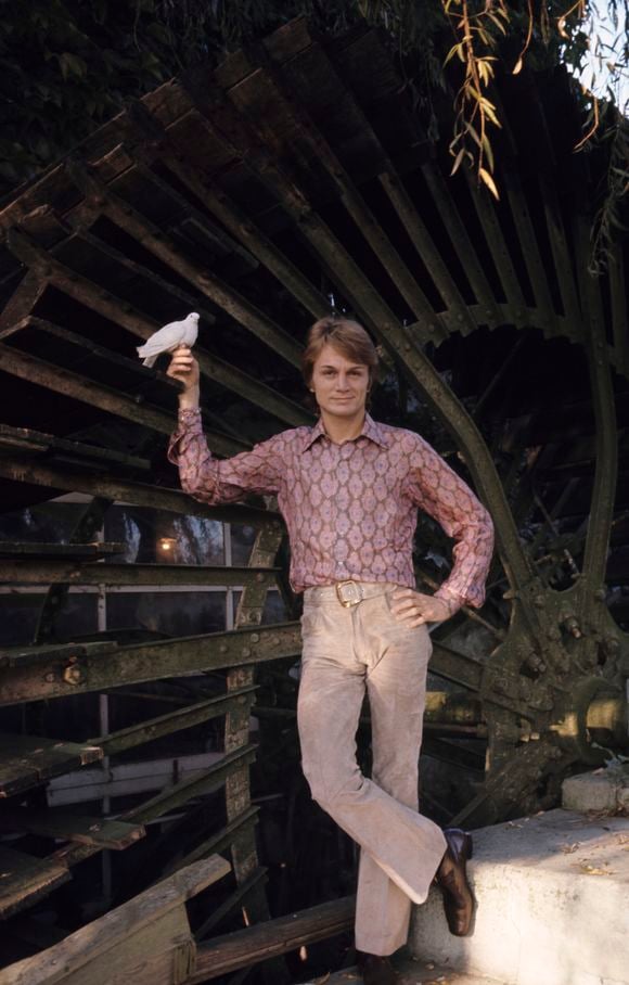 Archives - En France, dans l'Essonne, Claude Fançois, chez lui, au Moulin de Dannemois. Michel Ristroph via Bestimage