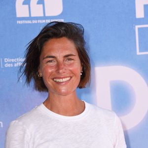 Alessandra Sublet lors du 1er Festival du film de demain, qui s'est tenu à Vierzon, France, le 03 juin 2022. Photo par Mireille Ampilhac/ABACAPRESS.COM