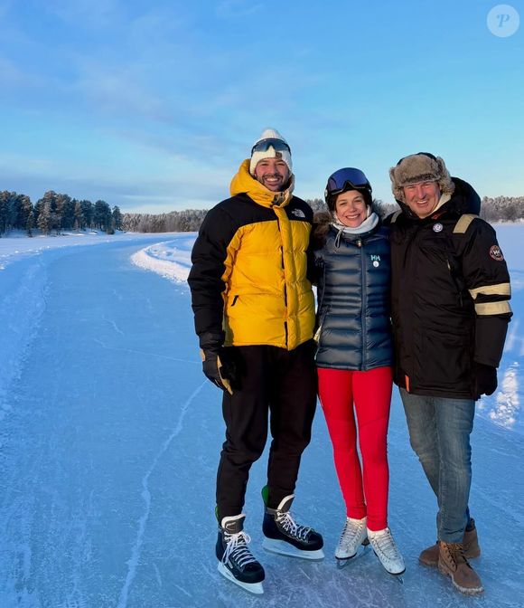En ce mois de janvier 2026, elle a quitté la France pour vivre une expérience unique dans le Grand Nord.

Nathalie Péchalat vit un rêve éveillé en Laponie.