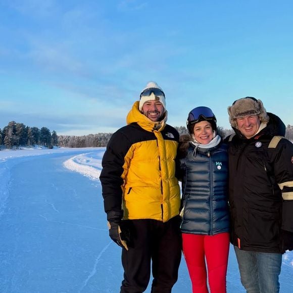 En ce mois de janvier 2026, elle a quitté la France pour vivre une expérience unique dans le Grand Nord.

Nathalie Péchalat vit un rêve éveillé en Laponie.