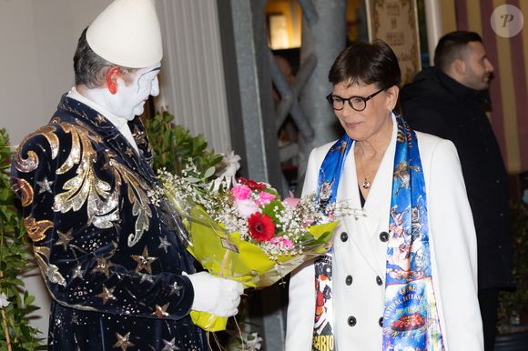 S.A.S. la princesse Stéphanie de Monaco assiste à l'ouverture du 48e Festival international du cirque de Monte-Carlo, à Monaco, le 16 janvier 2026. © Olivier Huitel/Poo Monaco/Bestimage