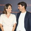 Claire Fournier et Julian Bugier à la première du film "Oppenheimer" au Grand Rex à Paris, le 11 juillet 2023.
Photo : Coadic Guirec / Bestimage