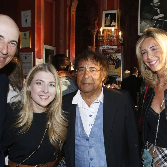 Exclusif - Nicolas Canteloup, Laura Laune, Laurent Voulzy et Isaure Le Faou - Cocktail au foyer à la suite de la Générale de la pièce "Je ne serais pas arrivée là, si… " au théâtre Antoine à Paris, France, le 16 Mai 2024. 

© Bertrand Rindoff / Bestimage