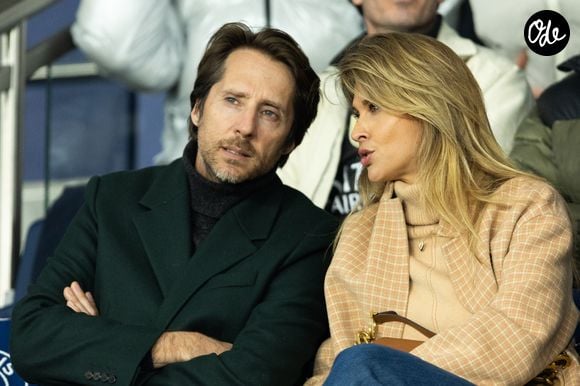 Ils sont parents de deux enfants, Joseph et Valentine.

Ophélie Meunier et son mari Mathieu Vergne - Célébrités dans les tribunes du match de 8ème de finale aller de la Ligue Des Champions 2025-2026 (LDC) "PSG - Chelsea (5-2)" au Parc des Princes à Paris le 11 mars 2026. © Cyril Moreau/Bestimage