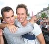 Laurent Luyat, Cyril Féraud - L'émission phare de l’avant-étape, le "Village Départ" achève son dernier Tour à Chantilly.  Photo par JLPPA / Bestimage