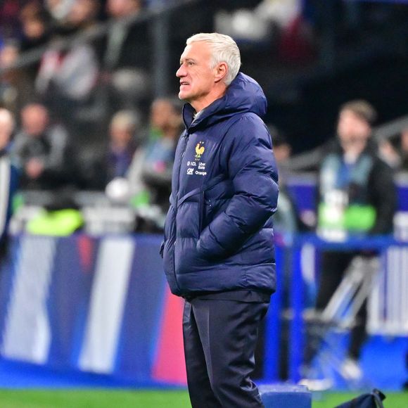 Didier Deschamps - Quart de finale de la Ligue des Nations de l'UEFA 2025 "France - Croatie (2-0 / tab 5-4)" au Stade de France à Saint-Denis, le 23 mars 2025.
© Christian Liewig/Bestimage