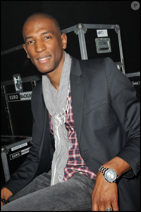 Thierry Cham à la soirée Haiti  Debout au Palais des Congrès, à Paris