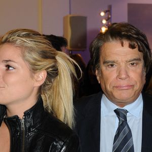 Sophie Tapie et Bernard Tapie à la soirée d'ouverture de la boutique 'Look' à Paris, France, le 17 octobre 2011. Photo de Alban Wyters/ABACAPRESS.COM