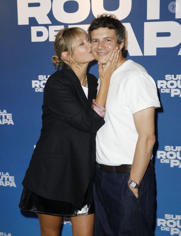 Caroline Anglade et son mari Nicolas Moreau - Avant-Première "Sur la Route de Papa" UGC Bercy à Paris le 16 juin 2025. © Marc Ausset-Lacroix/Bestimage