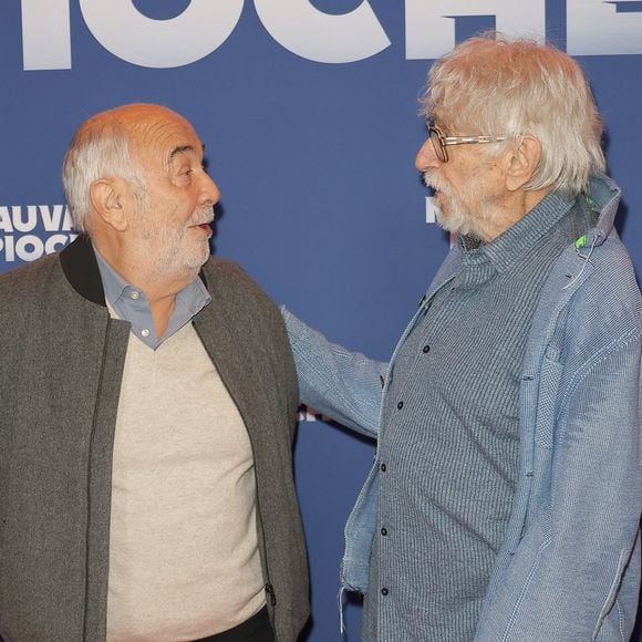 Gérard Jugnot et Pierre Richard - Avant-première du film "Mauvaise pioche" au Publicis Cinémas à Paris le 23 mars 2026. © Coadic Guirec/Bestimage