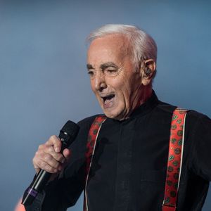 Charles Aznavour en concert à l'Accorhotels Arena (POPB Bercy) à Paris. Le 13 décembre 2017
© Cyril Moreau / Bestimage