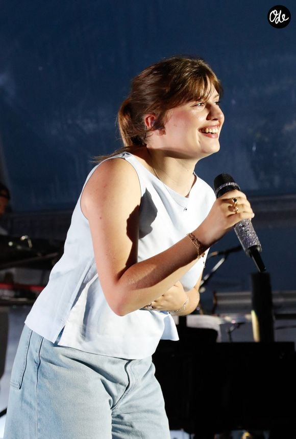 Marine Delplace en concert au Festival des Sables-d'Olonne, le 26 juin 2026. 

© Noël Carrier/Bestimage
