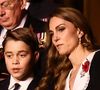 Le prince et la princesse de Galles hésitent entre deux établissements renommés.

Catherine (Kate) Middleton, princesse de Galles, Le prince George de Galles - La famille royale britannique assiste au Festival du Souvenir de la Royal British Legion, en l'honneur des militaires, au Royal Albert Hall à Londres, le 8 novembre 2025. Julien Burton / Bestimage
