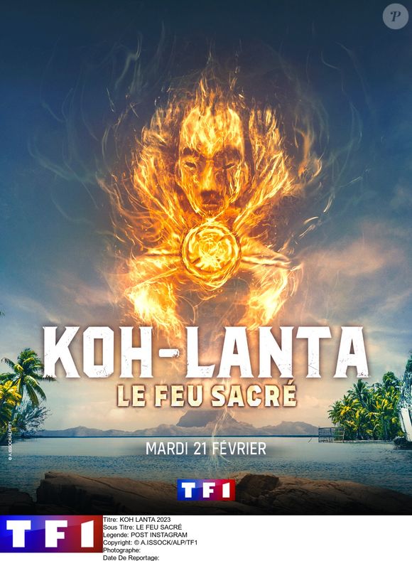 Koh-Lanta, le Feu sacré" diffusé sur TF1.