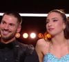 Lors de la finale remportée par Lénie et Jordan Mouillerac vendredi 25 avril, Anthony Colette a été aperçu aux anges en coulisses.
Lénie Vacher, finale de "Danse avec les stars", diffusée sur TF1, vendredi 25 avril 2025.