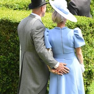 Mike Tindall et Zara Phillips le 20 juin 2024.