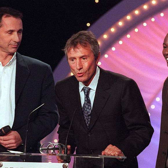 Thierry Lhermitte, Francis Veber, MC Solaar, cérémonie des Lumières au théâtre Marigny, Paris.
BERTRAND RINDOFF PETROFF / BESTIMAGE