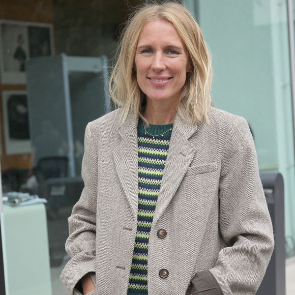 Agathe Lecaron arrive dans les studios de Radio France à Paris le 13 septembre 2022.

© Panoramic / Bestimage