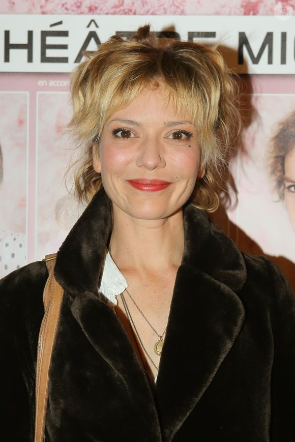 Céline Vitcoq - People à la générale de la pièce "Coiffure et Confidences" au théâtre Michel à Paris, le 4 février 2016. © CVS/Bestimage