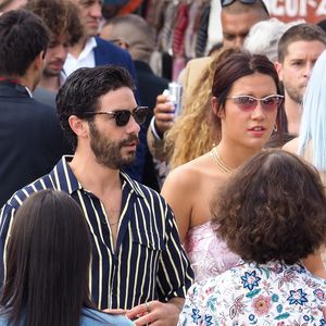Tahar Rahim, Adèle Exarchopoulos lors du mariage civil de Vincent Cassel (51) et Tina Kunakey (21) à la mairie de Bidart, pays basque le 24 août 2018.

© Patrick Bernard / Guillaume Collet / Bestimage