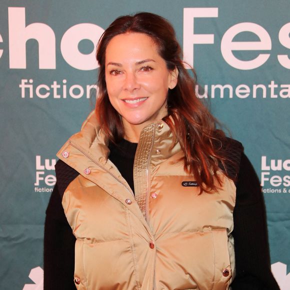 La productrice Mélissa Theuriau - Photocall du film "Le dilemme d'Hippocrate" lors de la 25ème édition du Festival TV de Luchon le 6 février 2026. © Patrick Bernard/Bestimage