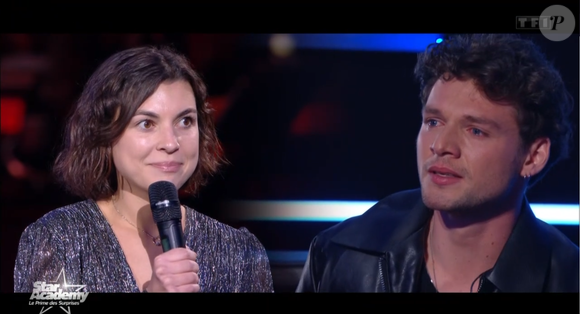 Théo P. soutenu par sa petite amie dans la Star Academy
