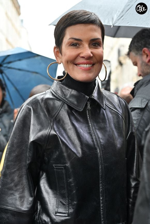 Cristina Cordula à son arrivée au défilé de Stéphane Rolland lors de la Semaine de la mode haute couture de Paris, à Paris, en France, le 27 janvier 2026. Photo de Julien Reynaud/APS-Medias/ABACAPRESS.COM
