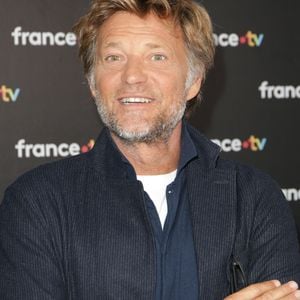 Laurent Delahousse au photocall de la conférence de presse de rentrée de France Télévisions à Paris, France, le 4 septembre 2024. © Coadic Guirec/Bestimage